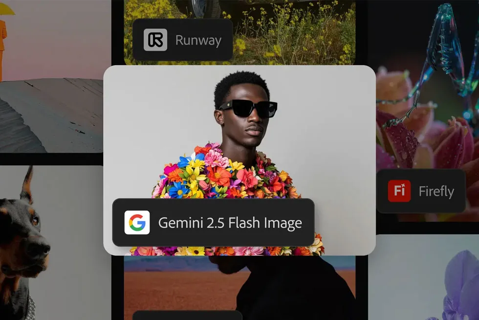 Google Gemini 2.5 Flash 이미지 모델, Adobe Firefly와 Express에 통합