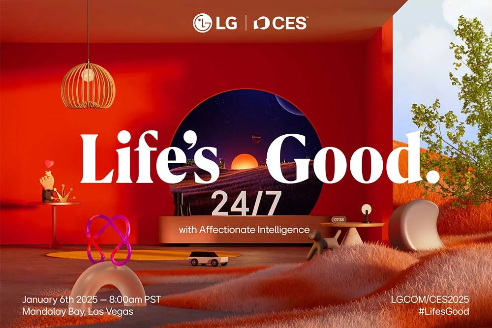 LG전자 CES 2025 최신 기술과 혁신 제품 공개
